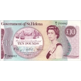 Saint Helena - 10 Pounds - 1985 - P8b ..