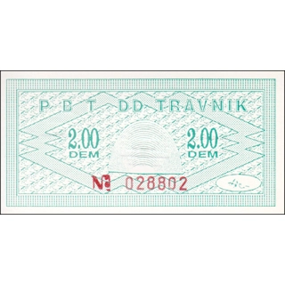 Bosnia-Herz.-2 DM - Tra..
