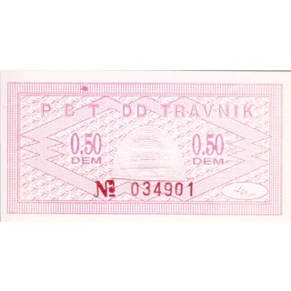Bosnia-0,50 DM-Travnik-.. Bosnia-0,50 DM-Travnik-..