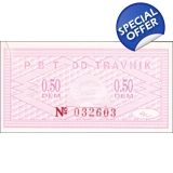 Bosnia-Herz.-0,50 DM-Travnik-Emergency..