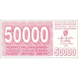 50.000 Dinara-1992 - P29 - B129 - Unc
