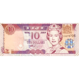 Fiji - 10 Dollars - 200..