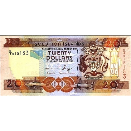 Solomon-20 Dollars-2011-P28b-B218b