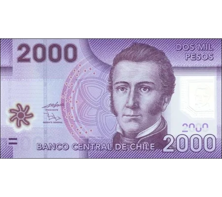 2.000 Pesos - 2009 - P162a - B297a - Unc