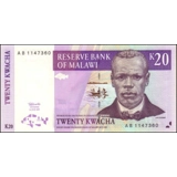 Malawi - 20 Kwacha - 1997 - P38a - B138a