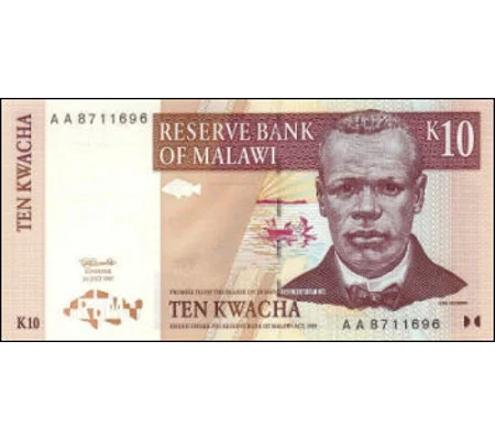 10 Kwacha - 1997 - P37a - B137a - Unc