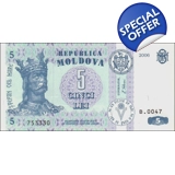 Moldova - 5 Lei - 2006 - P9e - B109e Moldova - 5 Lei - 2006 - P9e - B109e