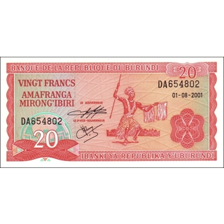 Burundi - 20 Francs - 2..