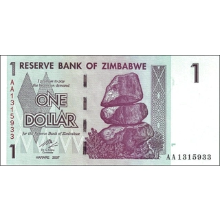 Zimbabwe - 1 Dollar - 2..
