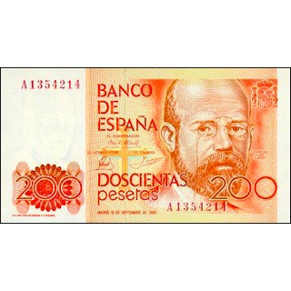 Spain - 200 Pesetas - 1..