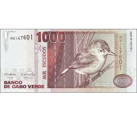 1000 Escudos - 2002 - P65b - B211b - Unc