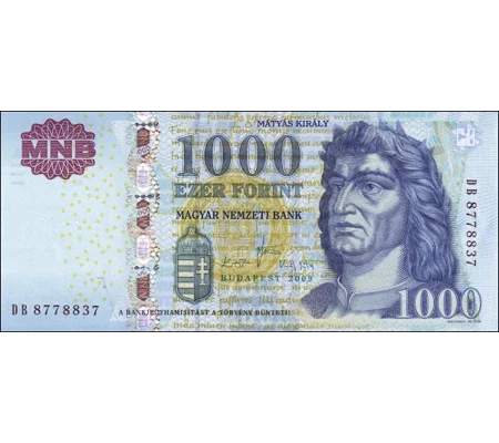 1000 Forint - 2009 - P197a - B582a - Unc