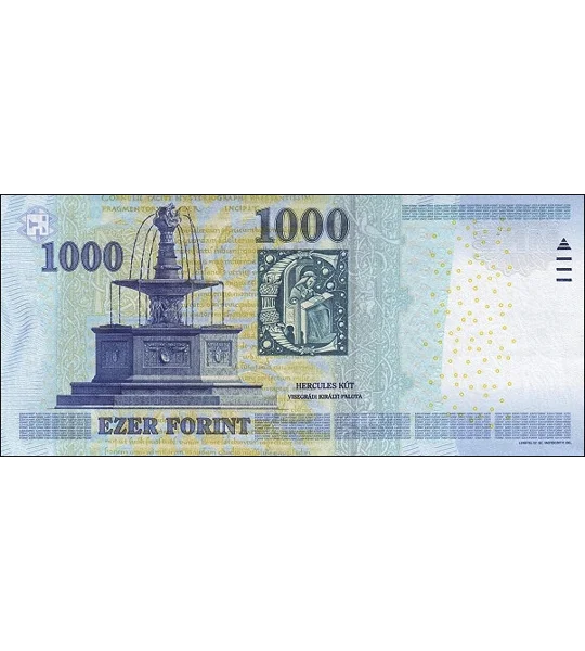 1000 Forint - 2009 - P197a - B582a - Unc