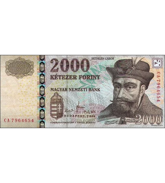 2.000 Forint - 2008 - P198b - B583b - Unc