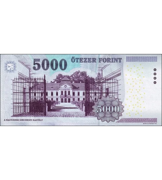 5.000 Forint - 2008 - P199a - B584a - Au