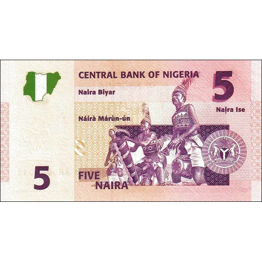 5 Naira - 2006 - P32a - B230a Unc