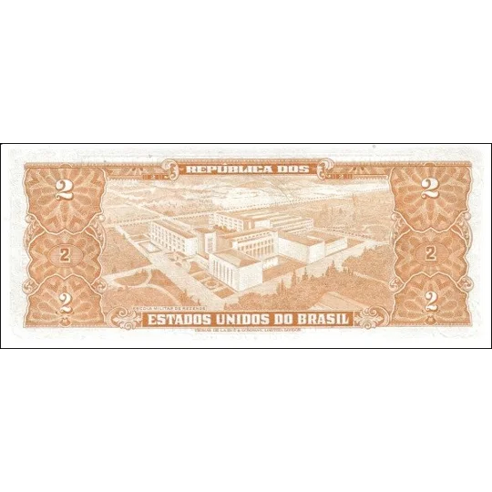 2 cruzeiros - ND(1956-58) - P157Ac - Unc
