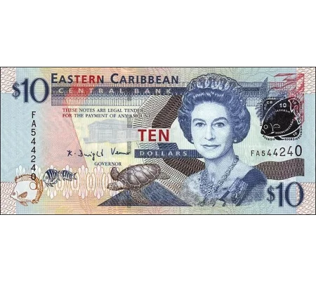 10 Dollars - ND(2008) - P48 - B232a - Unc