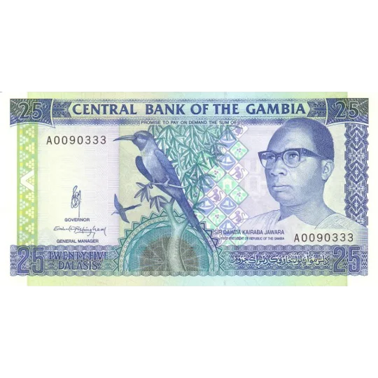 25 Dalasis - 1991 - P14 - B211a - Unc
