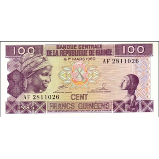 Guinea - 100 Francs - 1..