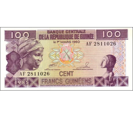 100 Francs - 1985 - P30a - B320a - Unc