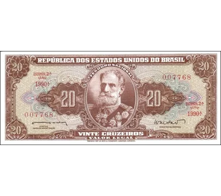 20 cruzeiros - ND(1962) - P178 - XF
