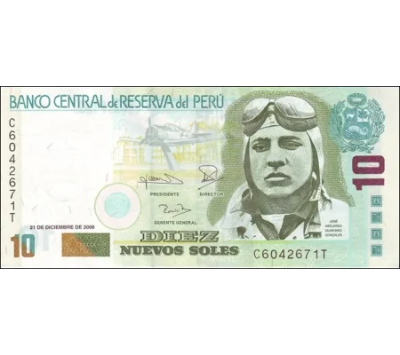 10 Nuevos Soles - 2006 - P179b - B501b - Unc