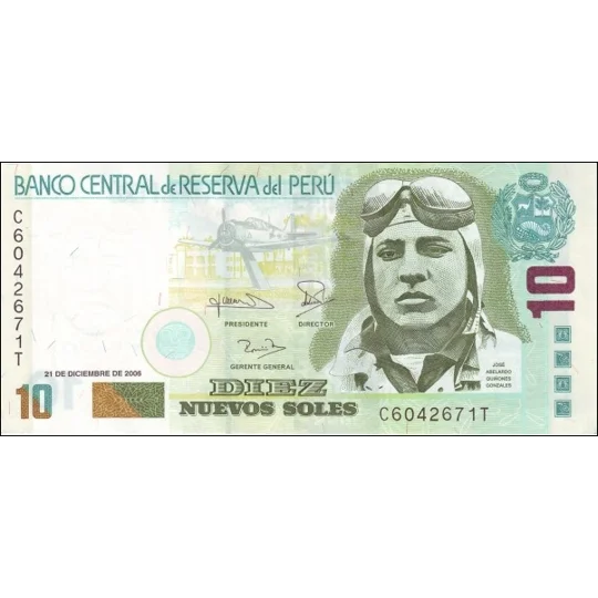 10 Nuevos Soles - 2006 - P179b - B501b - Unc