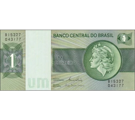 1 cruzeiro - ND(1980) - P191Ac - B812c - Unc