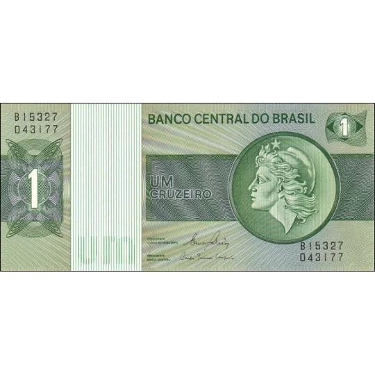 1 cruzeiro - ND(1980) - P191Ac - B812c - Unc