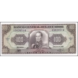 Ecuador - 100 - Sucres - 1988 - P123Aa..