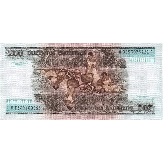 200 Cruzeiros - ND(1984) - P199b - B821b - Unc