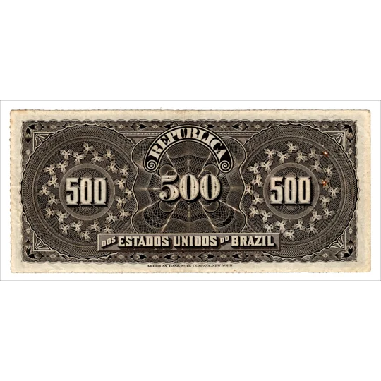 500 Reis - E.3A(1893) - 133 years old - XF+