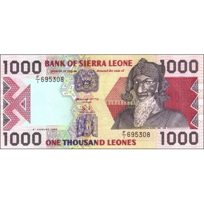 Sierra Leone-1000-Leones-1993-P20a-B115a