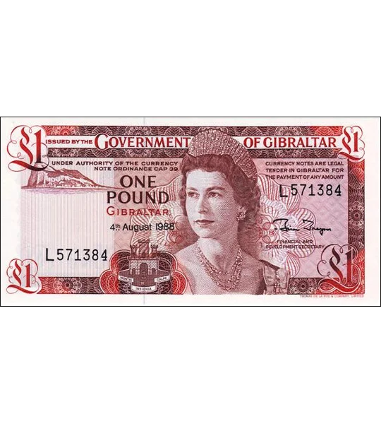1 Pound - 1988 - P20e - B118e - Unc