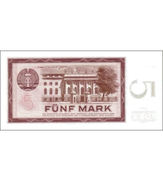 5 D.mark - 1964 - P22 - B218a - Unc