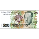 Brazil - 500 Cruz. - ND(1990) - P230 -..