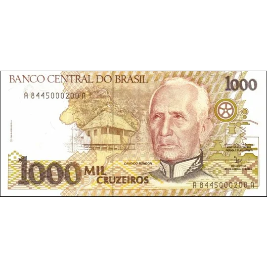 1000 Cruz. - ND(1990) - P231a - B853a - Unc