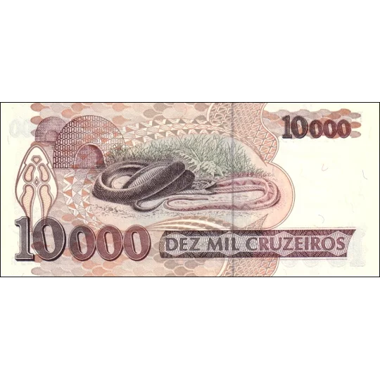10.000 Cruzeiros - ND(1993) - P233c - B855c - Unc