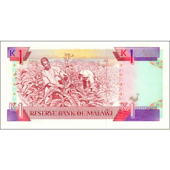 1 Kwacha - 1992 - P23b - B123b - Unc