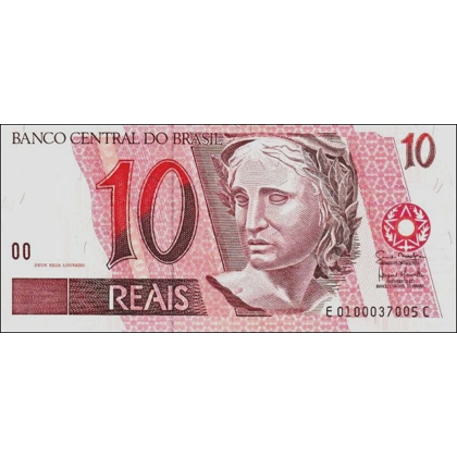 Brazil - 10 Reais - P245Ak - B867s