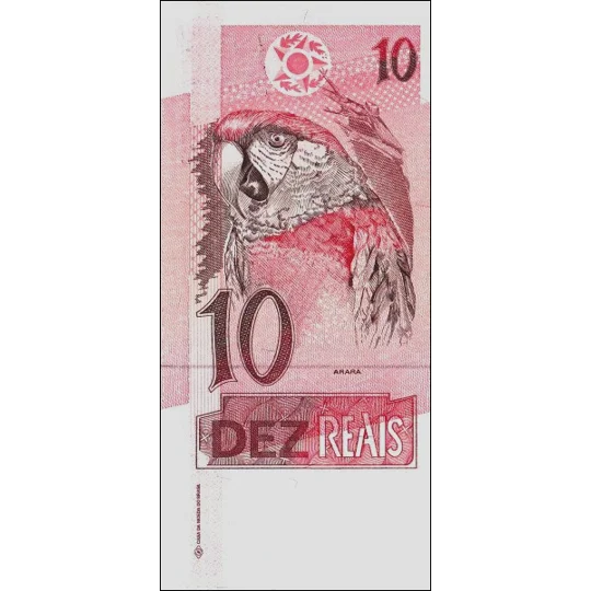 10 Reais - ND(2010) - P245k - B867s - Unc