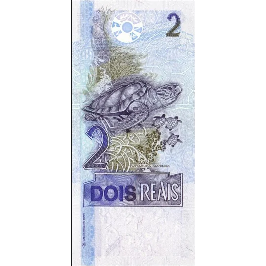 2 Reais - ND(2001) - P249a - B871a - Unc