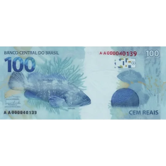 100 Reais - 2010 - P257a - B879a - Unc