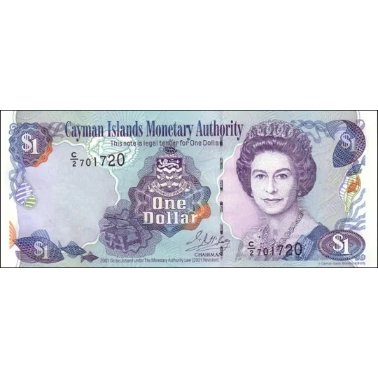 1 dollar - 2001 - P26a - B206a - Unc