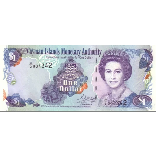 1 dollar - 2001 - P26b - B206b - Unc