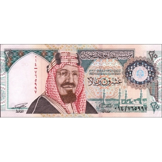 Saudi Arabia - 20 Riyal..