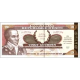 Haiti - 20 Gourdes - 2001 - P271 - Unc
