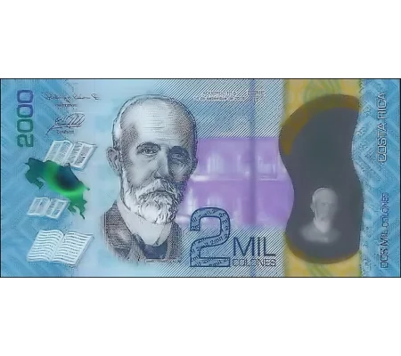 2000 Colones - 2018 - P281a - B565a - Unc