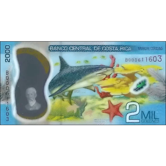 2000 Colones - 2018 - P281a - B565a - Unc